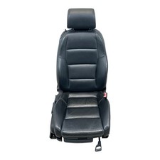 Pillion Seat Heated Seats Audi A4 Cabriolet 8H B6 B7 Leather Black N5T/MG
