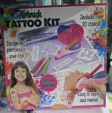 210. Airbrush Tattoo Kit Pink