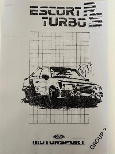 Rare ford escort turbo - rare, rs