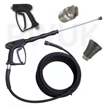  10M KARCHER HDS 501 550 551 558 601 HEAVY DUTY HOSE TRIGGER GUN LANCE NOZZL SET