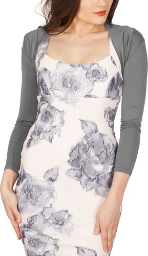 Silver grey formal - skinny, long