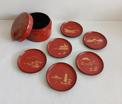 Vintage japanese lacquered - japanese,