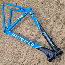 Specialized Rockhopper Mountain bike frame A1 Aluminium blue retro bicycle mtb