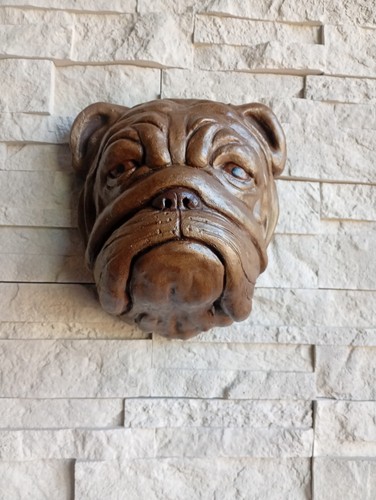 Larg cast bronzed stone - larg,