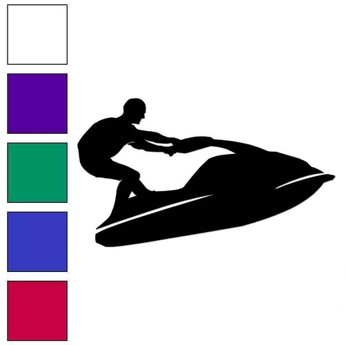 Jetski standup vinyl decal - vinyl,
