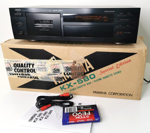 Yamaha 580se cassette - yamaha, deck