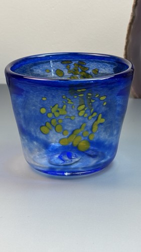 Art glass bowl cup - glass, (studio