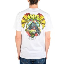 Santa Cruz Natas SC Panther S/S T-Shirt - White