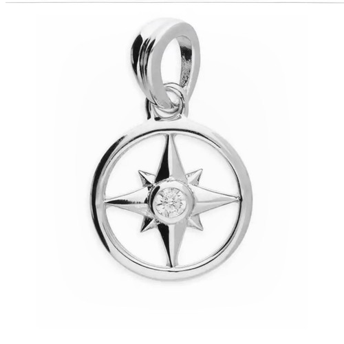 925 sterling silver compass - 925,