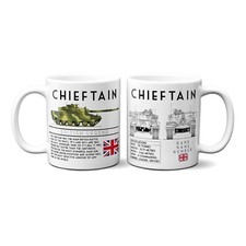 Personalised CHIEFTAIN Tank Mug Cup WW British Military Gift BPM14