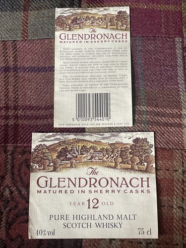 Glendronach year old - glendronach,