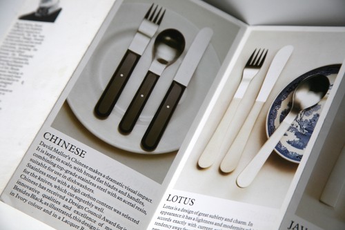 Vintage david mellor cutlery - david,