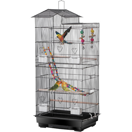Large metal bird cage aviary - large,