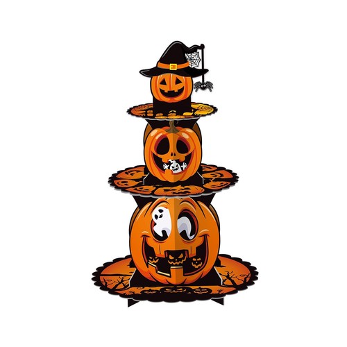 Halloween cupcake stand tier - halloween,