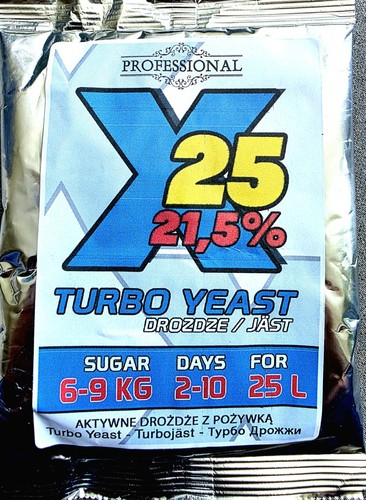 Pure turbo yeast - x-pure, high