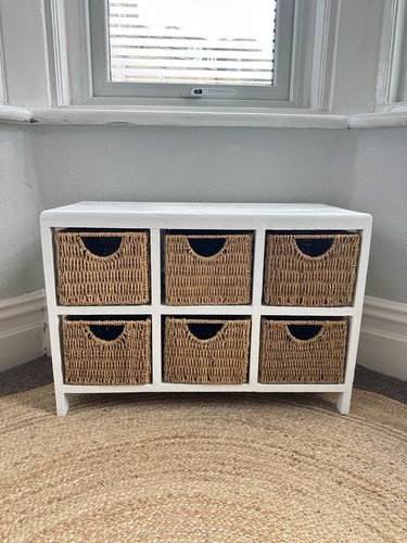 Seagrass chest drawers - seagrass,