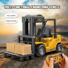 2.4G RC Forklift 4CH Radio Remote Control Engineering Car Truck Vehicle Toy