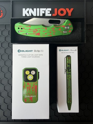 Olight zombi green bnib oclip - bnib,