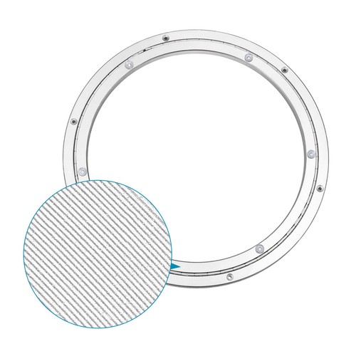Aluminum lazy susan - aluminum, 16inch