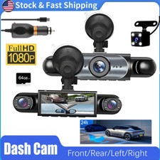 Dash Cam HD 1080p Car 4 Camera