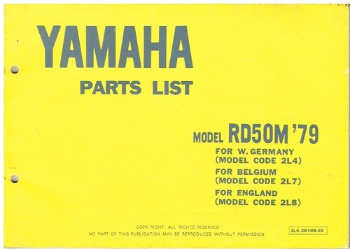 Yamaha rd50m type - (type, &