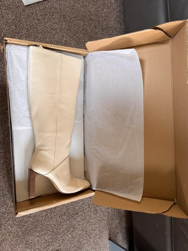 Mango cream real - cream, leather