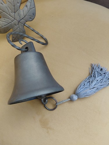 Vintage brass wall hanging - brass,