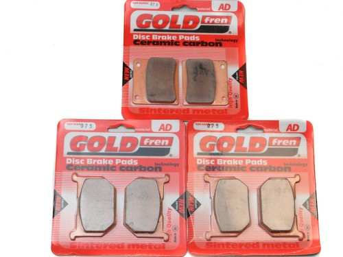 Brake pads front - brake, rear