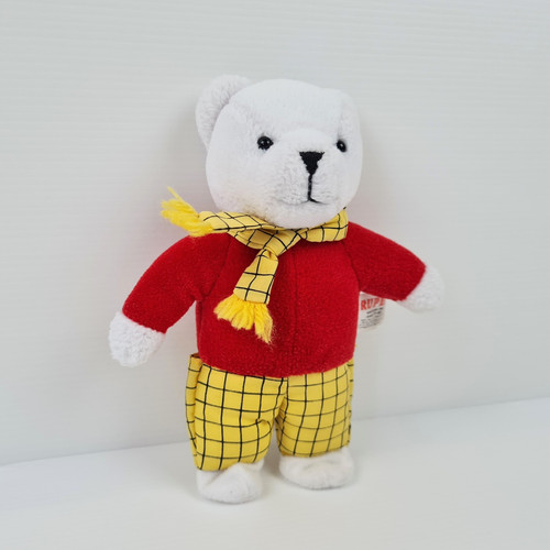Rupert bear soft toy - toy, walking