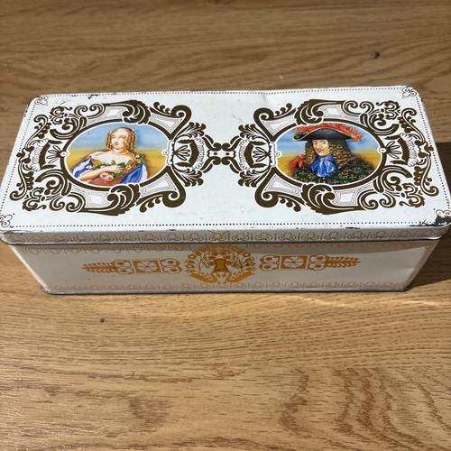 Vintage cracker tin - vintage,