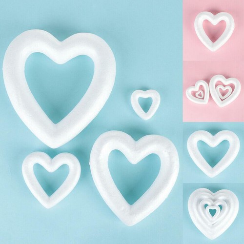 White foam crafts love - foam,