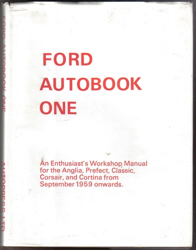 Ford autobook one anglia - one,