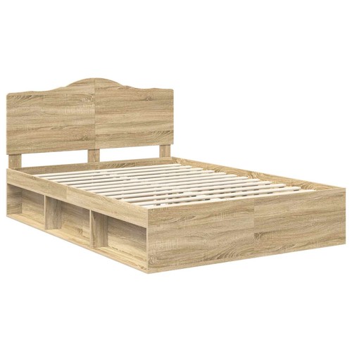 Bed frame with headboard solid - bed,