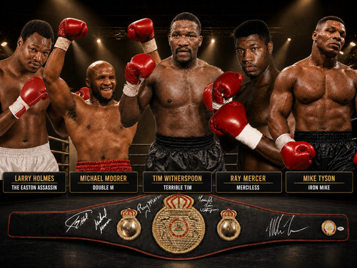 Wba championship belt signed - wba,