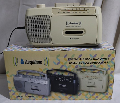 Steepletone radio cassette - steepletone,