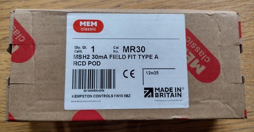Mem eaton mr30 rcbo - /, field