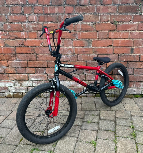 Slammer bmx style bike red - bmx,