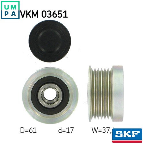 Alternator freewheel clutch - freewheel,