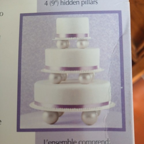 Wilton globe cake pillar - ,