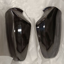 Pair For Vauxhall Astra H Mk5 2004-2009 Door Wing Mirror Cover Case Gloss Black