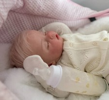Reborn real Ariella Reva Schick Lifelike Doll Reborn Sleeping Newborn 0-3 Baby