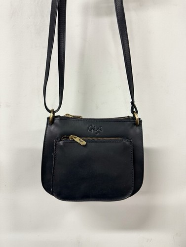Black leather gigi - black,