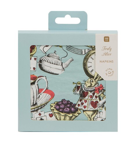 Alice wonderland napkins - alice,