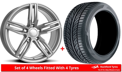 Alloy wheels tyres romac - wheels, 17"
