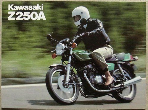 Kawasaki z250 motorcycle - z250-a1,