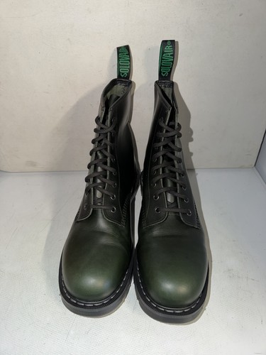 Solovair green greasy - green,