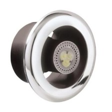 Manrose LEDSL-C/D LED Showerlite Warm White Bulb 100mm - Polished Chrome