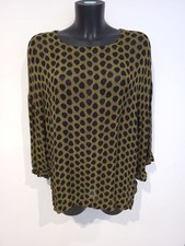 Masai Clothing Sheer Half Sleeve Chiffon Blouse XS Top