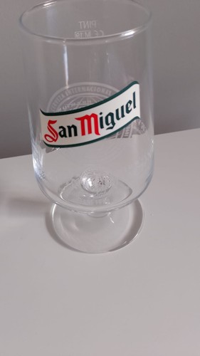 San miguel pint glass - miguel,