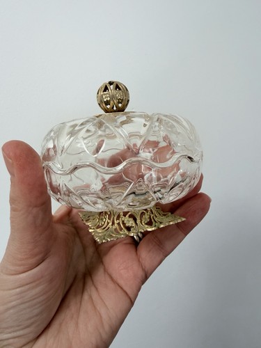 Lead crystal trinket - lead,
